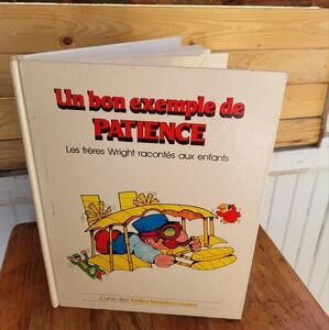 Children's Book 'Un bon exemple de Patience' 1979